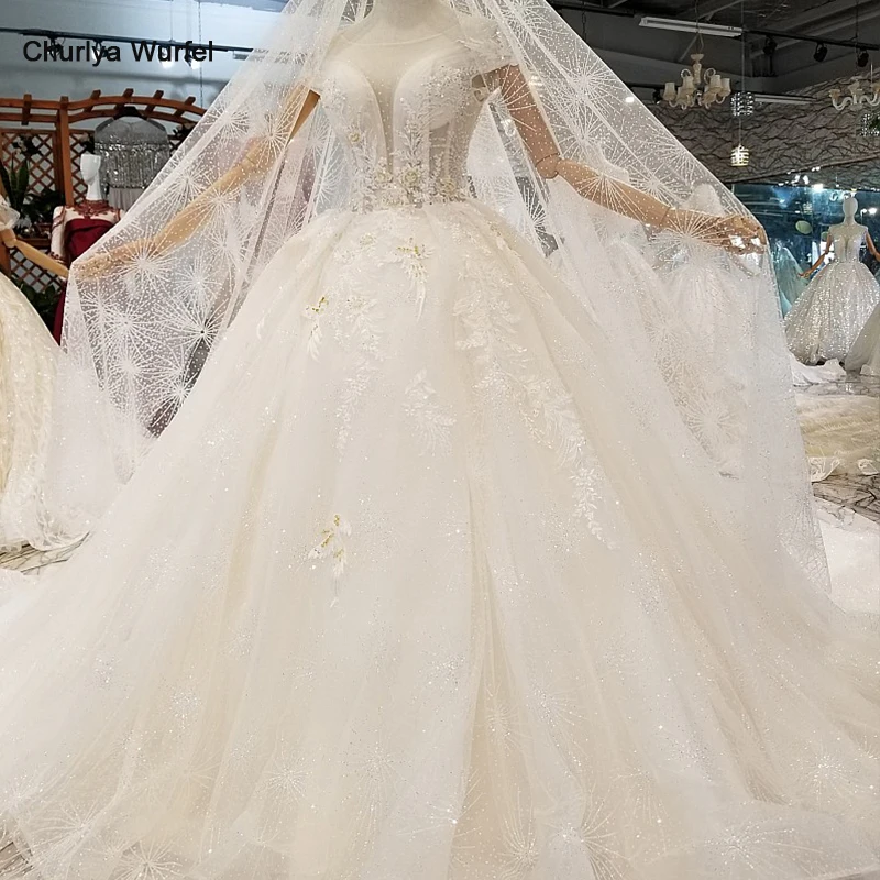 LS014554 хиджаб торжественное платье бальный наряд с короткими рукавами одежда