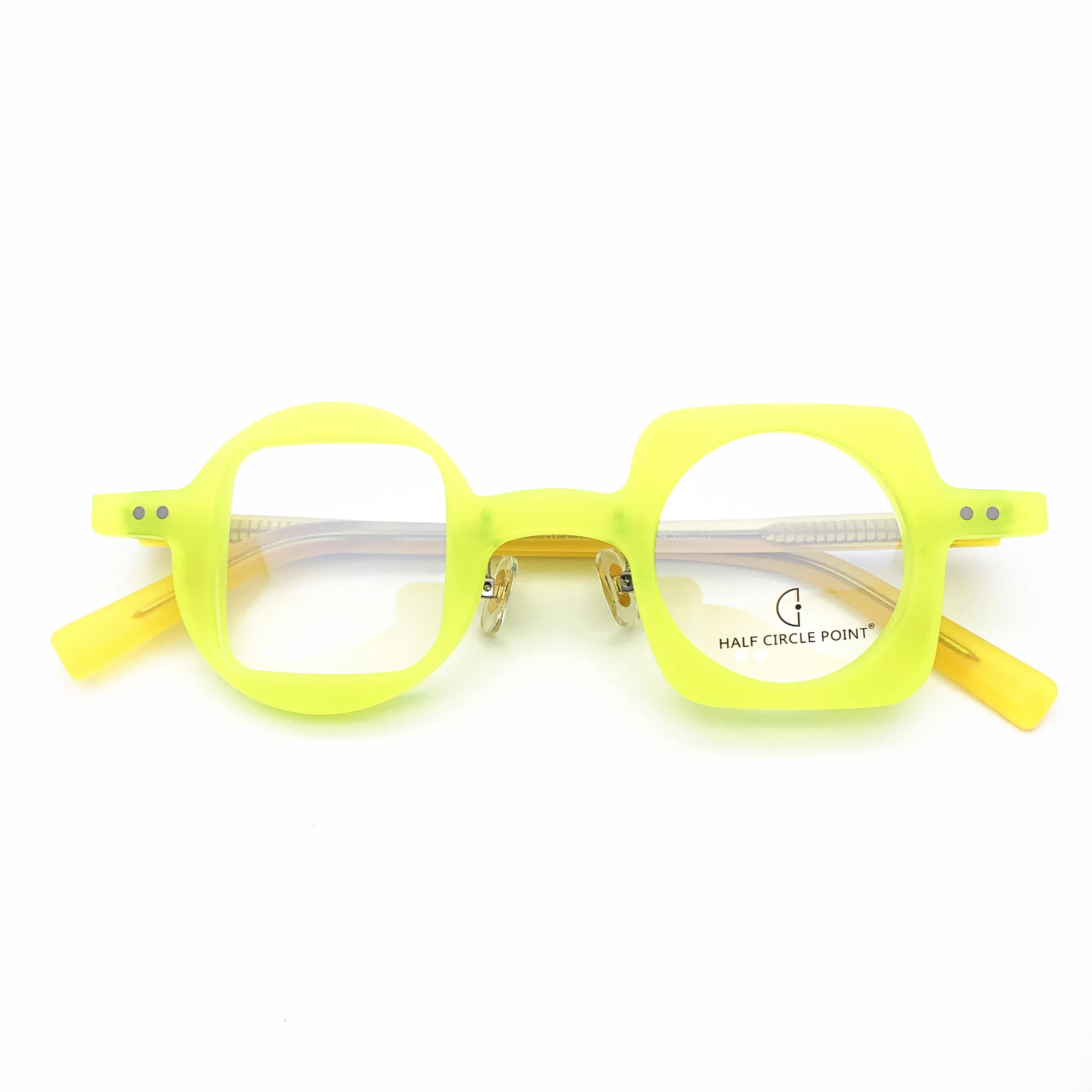 Belight оптический необычный винтажный Ретро матовый ацетат красочный круглый с