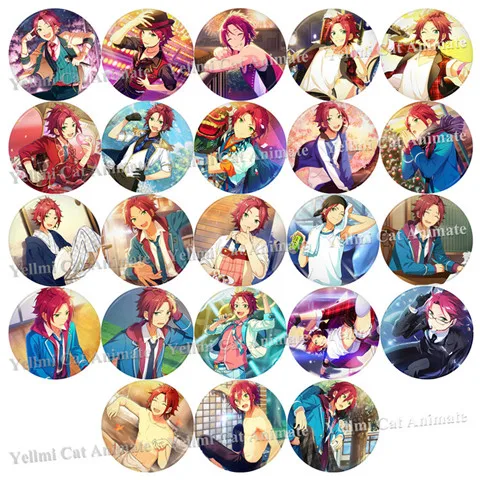 1 шт. 58 мм ES значок idol dream Ensemble Stars Isara Mao значки железная брошь Broche Spilla|Броши| |