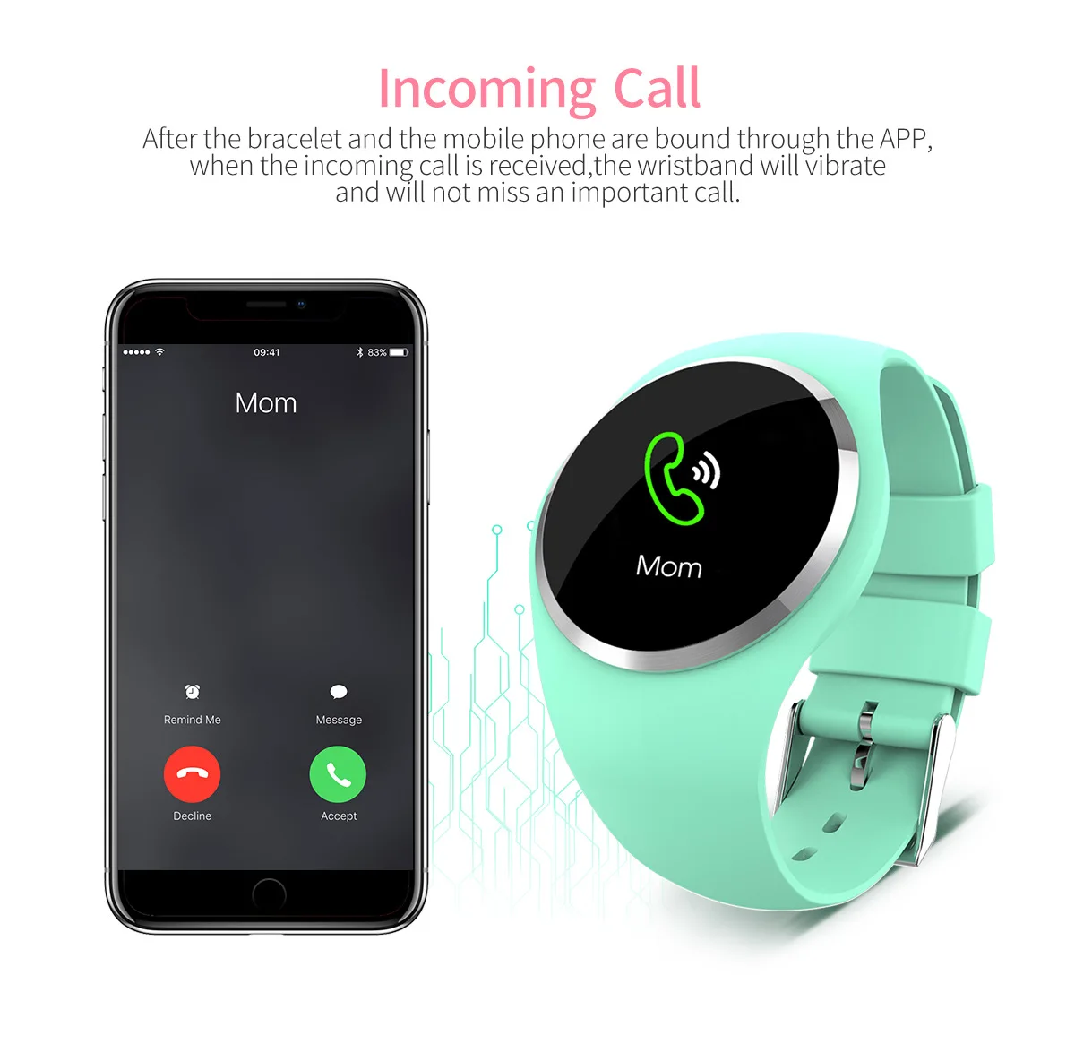 Q1 Bluetooth умный Браслет Дамская мода спортивный смарт-браслет для женщин монитор сердечного ритма фитнес-трекер умные часы для Android IOS
