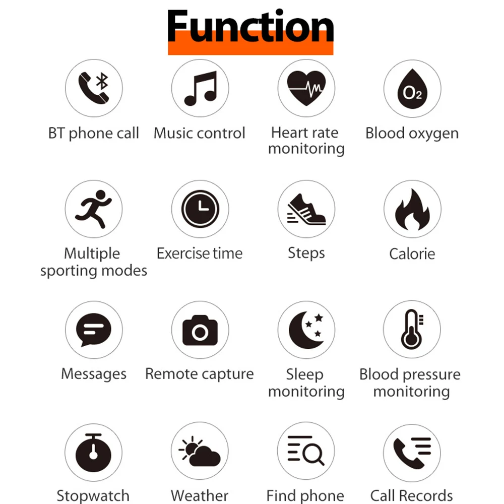 

EOENKK S2 1.52 inch Bluetooth Call Woman Smartwatch Blood Pressure Sleep Tracker Smart Watch Men Sport Digital Clock Male