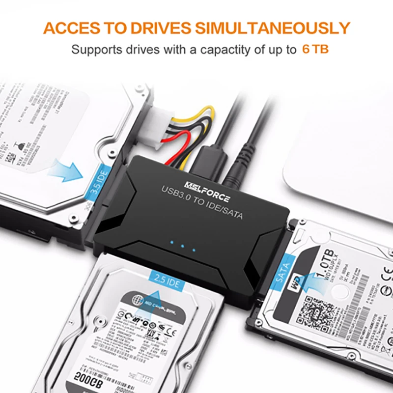 SATA к USB IDE адаптер 3 0 2 Sata кабель комбинированный для 5 жесткого диска HDD SSD конвертер