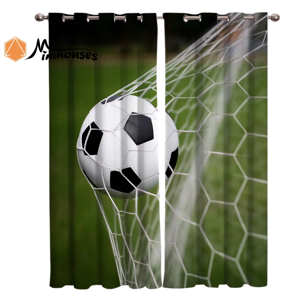 Футбольная сетка газон занавеска s окно гостиная Кухня Крытый высокие