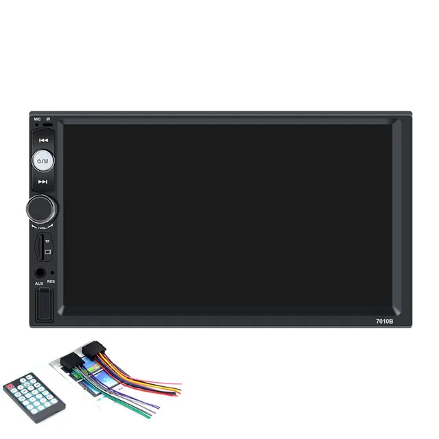 no camera Авторадио 2 din общие модели автомобилей 7 ''ЖК сенсорный экран Bluetooth автомобильный Радио плеер Автомобильный аудио камера заднего вида Зеркало Ссылка 7010b - Цвет: no camera