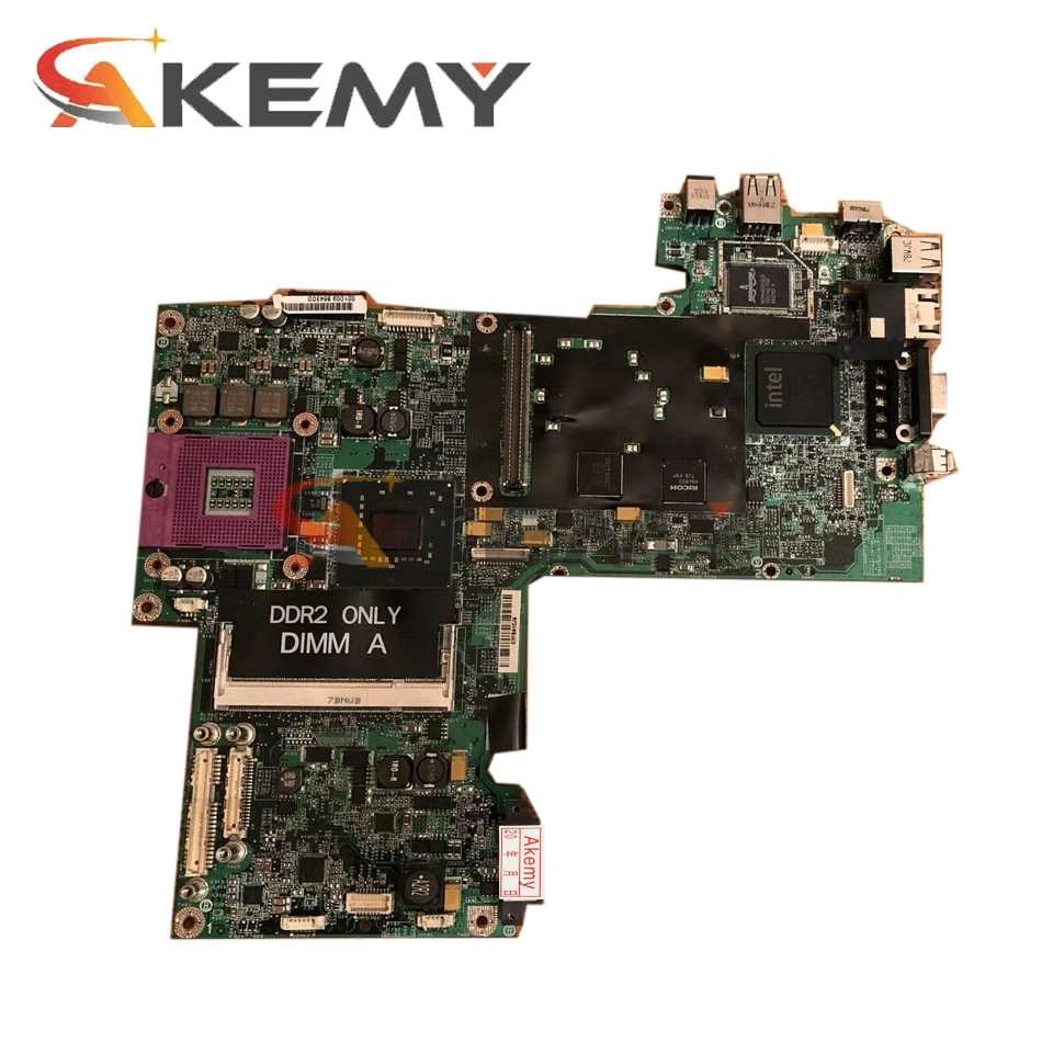 Akemy 0UK435 CN-0UK435 UK435 для DELL 1720 Материнская плата портативного компьютера с графикой