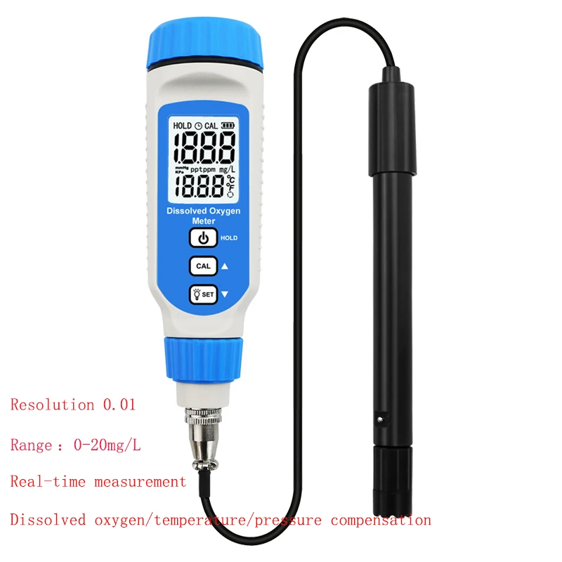 Датчик растворенного кислорода AR8010 портативный детектор содержания в воде для