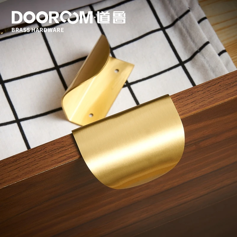 Dooroom латунная фурнитура ручки в форме листа золото тянет шкаф комод шкаф выдвижной ящик шкафа обувной коробки ручки
