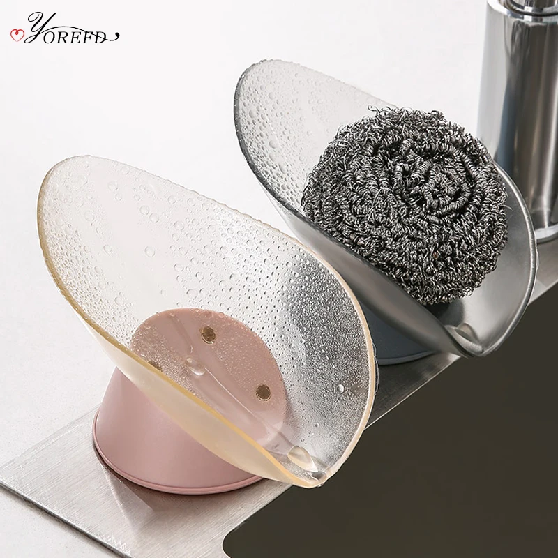 Дренаж OYOREFD для ванной комнаты держатель мыла креативная Коробка в виде листьев