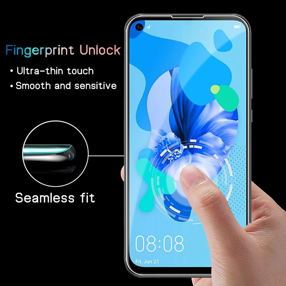 3 шт полное покрытие для huawei p smart plus 2019 2018 2020 pro Z S Гидрогелевая пленка телефона