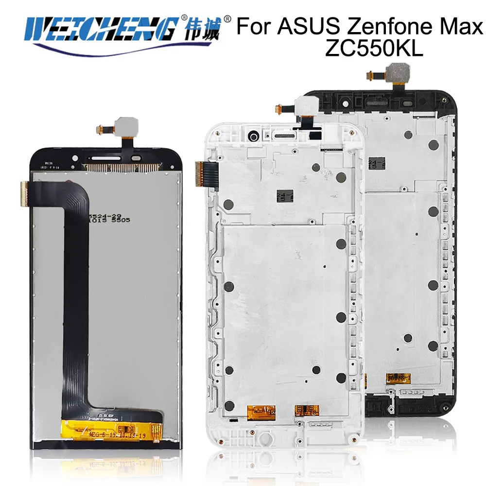 ЖК-дисплей 5 дюйма для ASUS Zenfone Max ZC550KL сенсорный экран с рамкой Z010DA | Мобильные