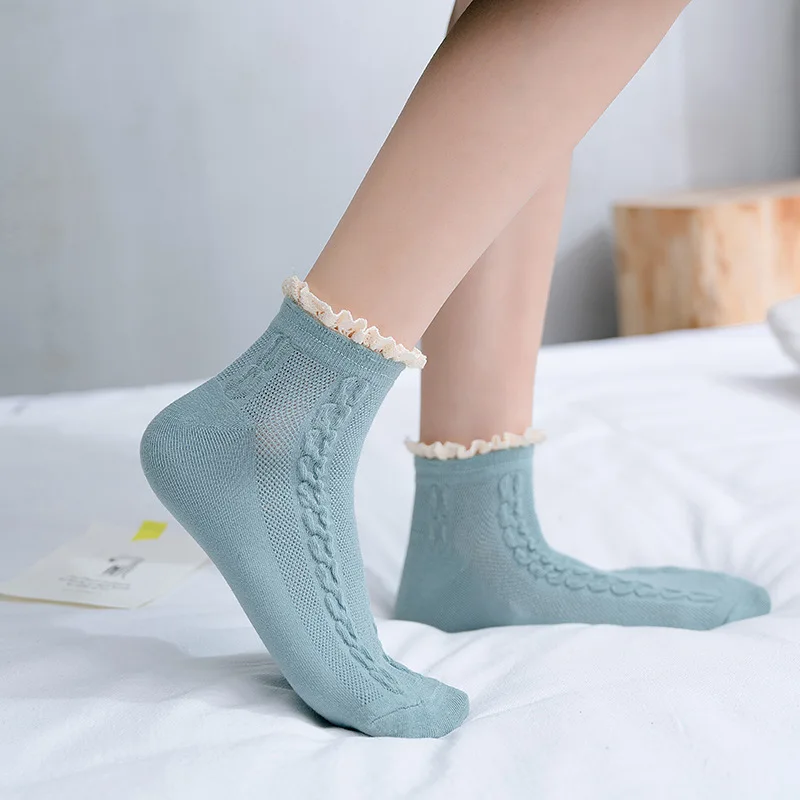 Осенние новые женские носки 1 пара длинные хлопковые Повседневные Дышащие