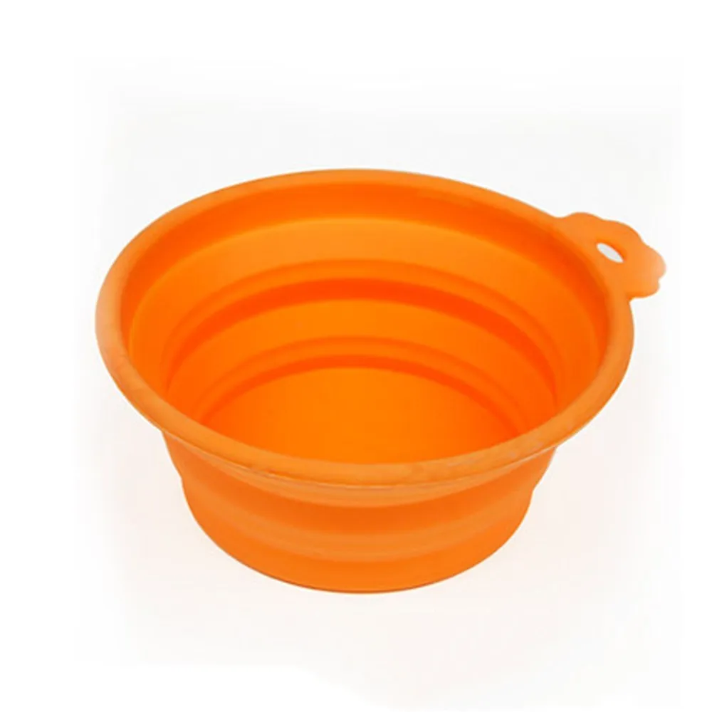 Силиконовая складная детская миска для домашних животных удобная