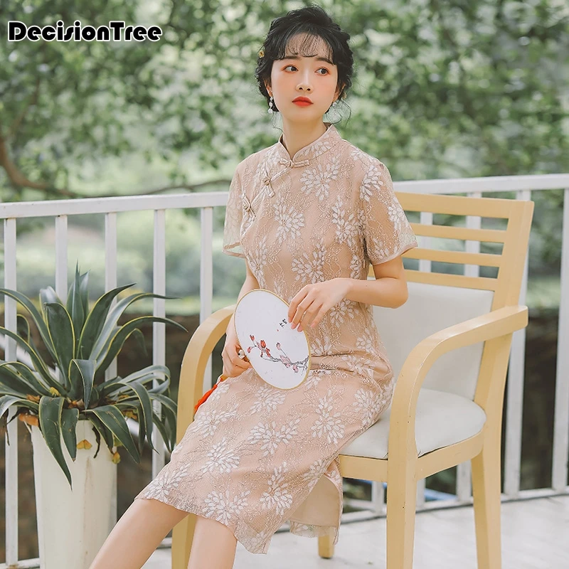Китайское традиционное платье для женщин cheongsam невесты qipao восточные платья ретро элегантные кружевные вечерние платья на свадьбу qipao