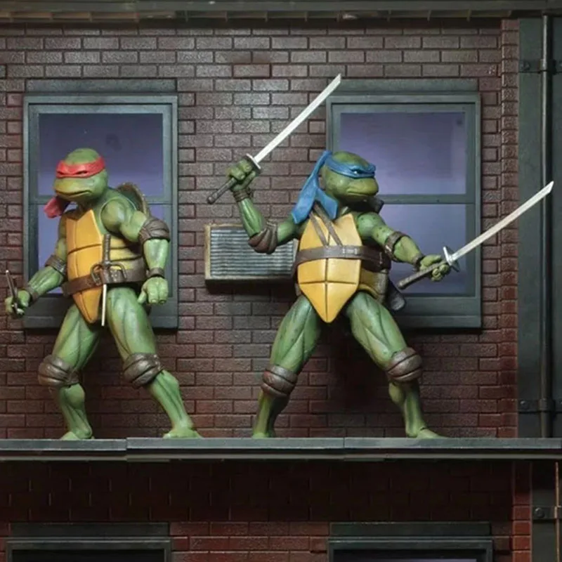 Набор из 4 черепашек 90-х " фигурка Рафаэля леonardo Michelangelo Donatello Ninjas Bjd подвижная фигурка игрушки куклы