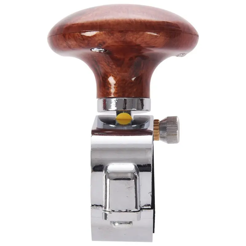 Авто Руль Самоубийство Spinner Ручка Усилитель I293B: коричневый|Рулевые колеса и