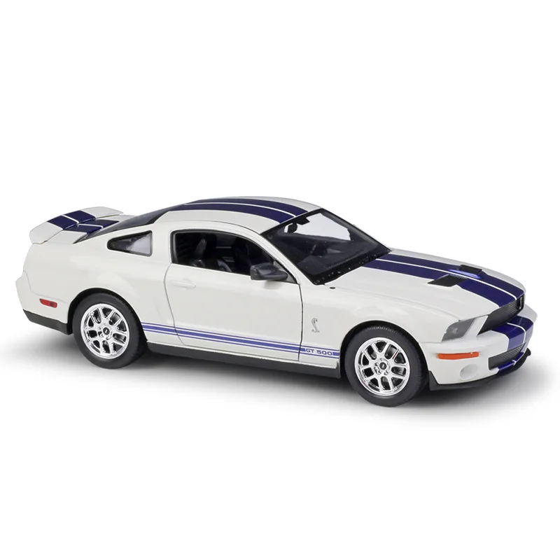 Welly 1:24 оригинальная коробка 2007 Мустанг Шелби кобра GT500 литая под давлением модель