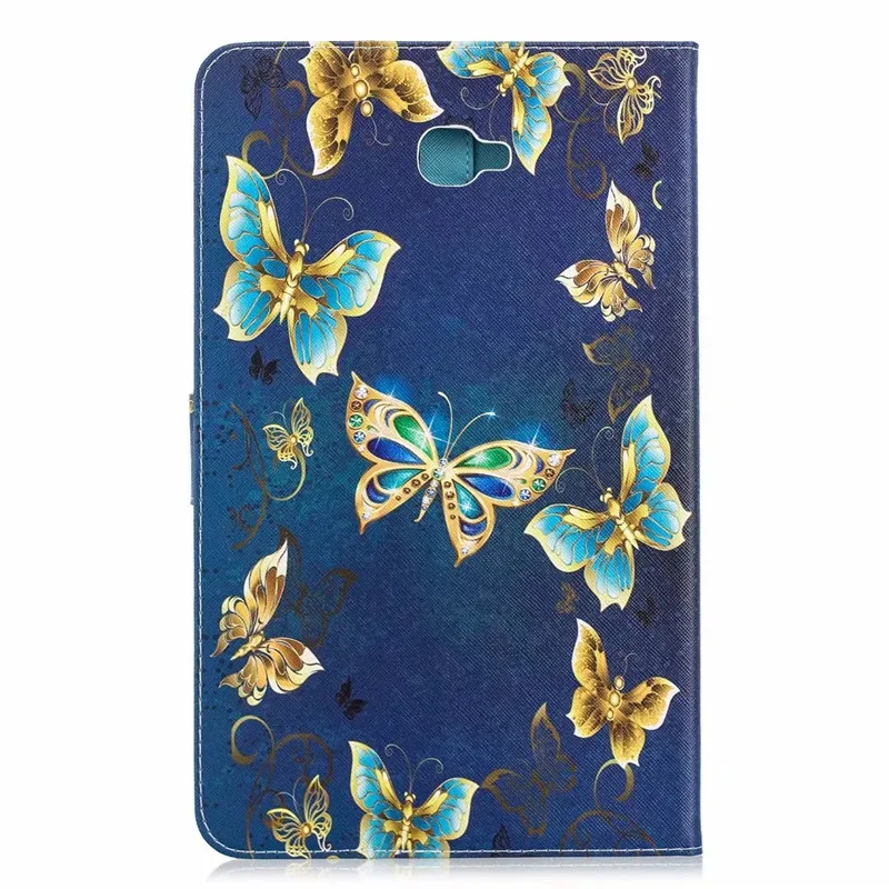 Kawaii Единорог кошка щенок чехол для SM-T580 Tab A6 10,1 Чехол-чехол для samsung Galaxy Tab A 10,1 T585 T587 чехол для планшета