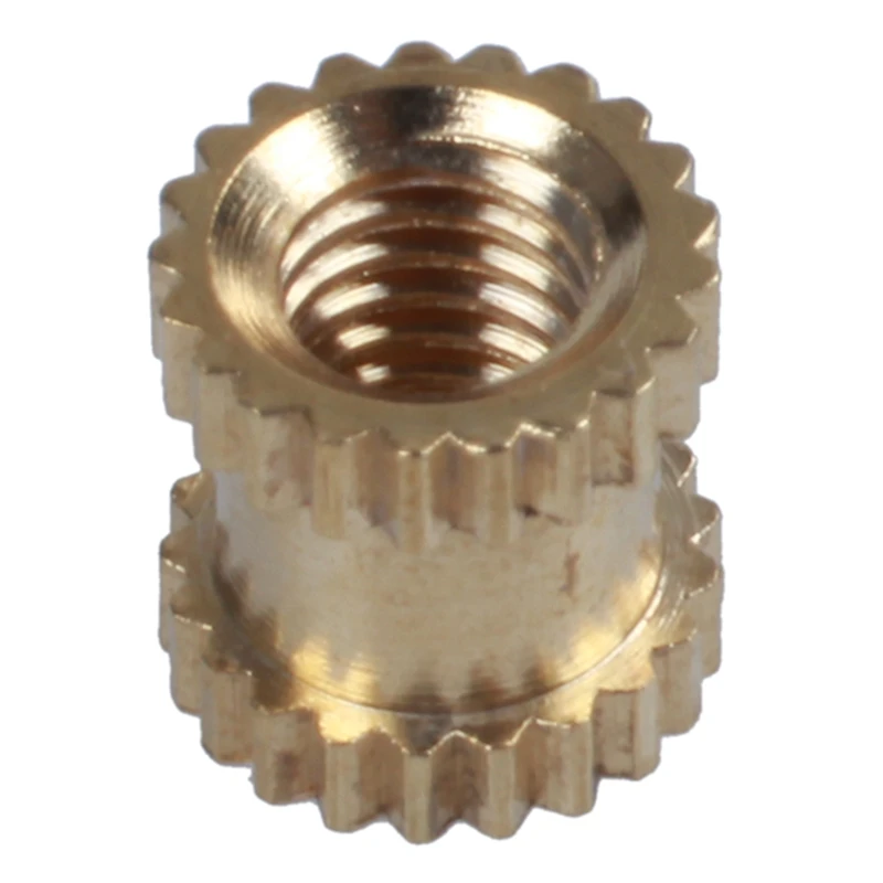 M3x5mmx5mm женские резьбовые латунные вязанные вставки врезанные гайки 20 шт |