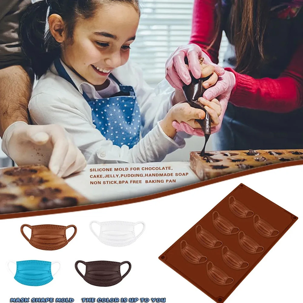 

3D Shape Chocolate Mold Silicone Baking Mold For Cakes Dessert Christmas Party Decorating Tools DIY Baking Mould Dropshipping