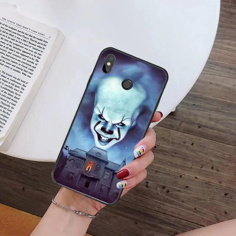 

Stephen King s It Pennywise Phone Case For Xiaomi Redmi Note 4 4x 5 6 7 8 pro S2 PLUS 6A PRO