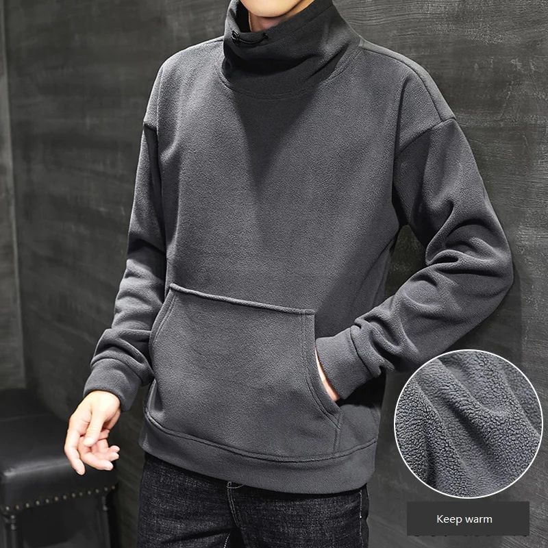 

ZOGAA Autumn Winter Men's Sweatshirts Korean Man Casual Solid Hoodies 2021 Harajuku Male Loose Hoodies Pullover Men Clothing