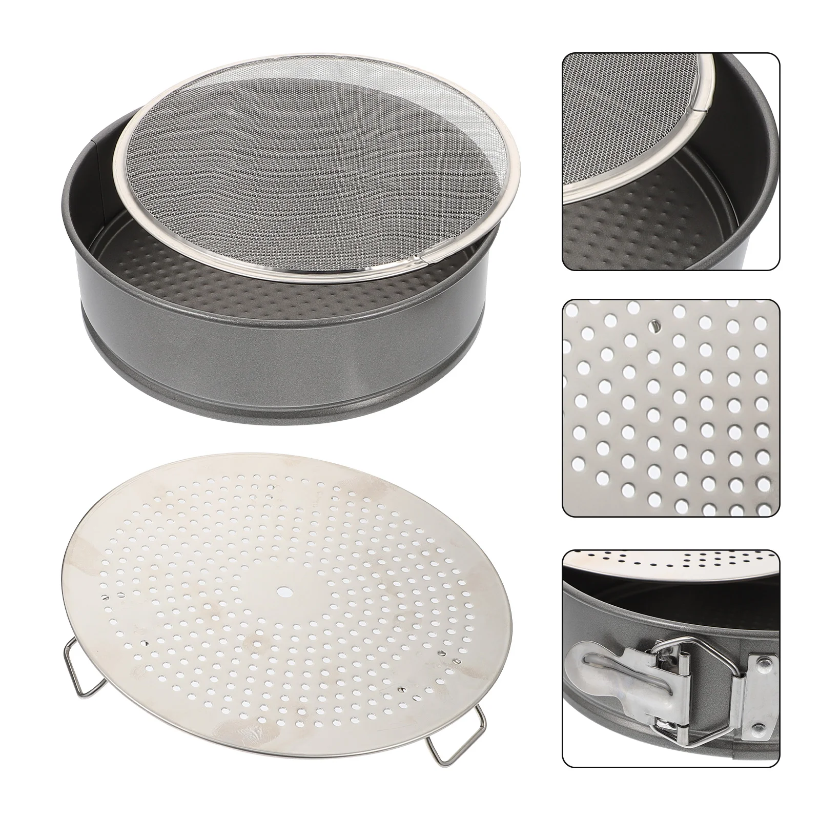 

Сито для муки 3-в-1, из нержавеющей стали