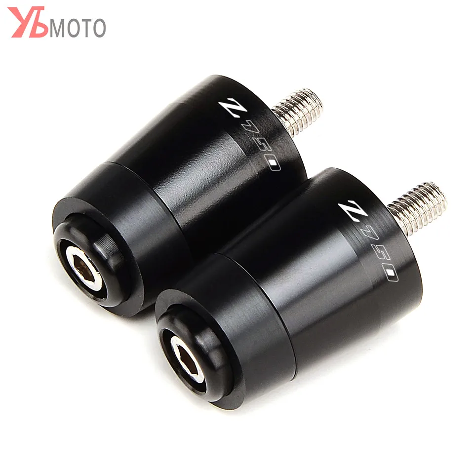 Рукоятка для мотоцикла с ЧПУ Антивибрационная заглушка на руль KAWASAKI Z750 Z 750 2008 2009