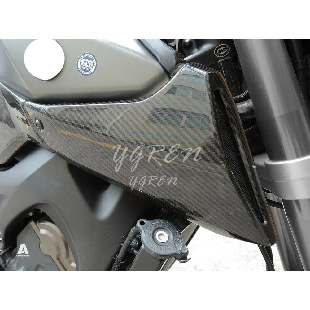 

Pre-Preg Carbon Fiber for YAMAHA FZ-09 MT-09 2014+ 2017 2018 Tank Side Air Intake Fairings