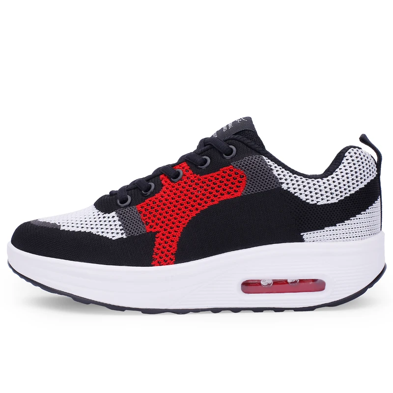 Кроссовки женские на шнуровке Вулканизированная подошва легкая повседневная