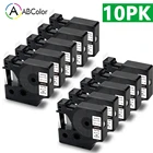 10PK совместимый с DYMO 18443 Rhino IND виниловые этикетки 18443 промышленные этикетки кассета для DYMO Rhino 4200 5200 5000 6000