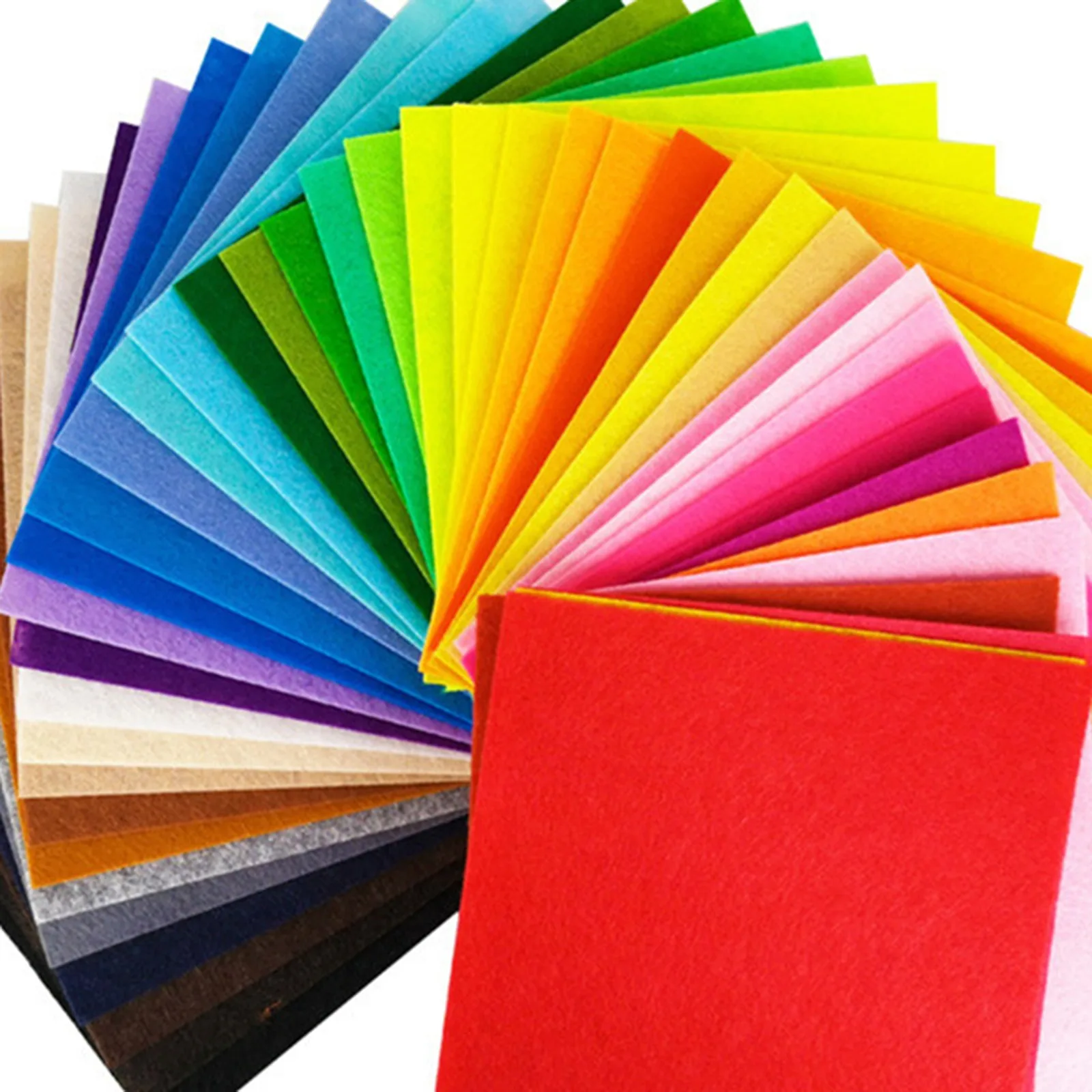 

1PC Felt Fabric Sheets Sewing Fabrics Felt Cloth For DIY Patchwork Crafts Patch DIY Clothes Handmade Materials Sewing Utensils