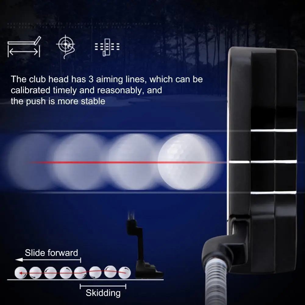 

Клюшка для гольф-клуба, стабильная клюшка для гольфа из нержавеющей стали, точный ЧПУ для мужчин, для гольфа, для начинающих, для мужчин, для начинающих гольф