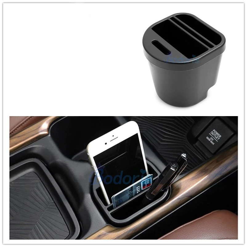 Держатель для стакана с водой в салон подлокотник коробка хранения консоль