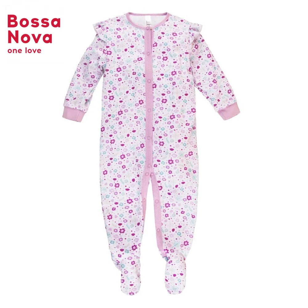 Комбинезон с лапками 'Фиалка' BOSSA NOVA 504Б 371р|Ромперы| |
