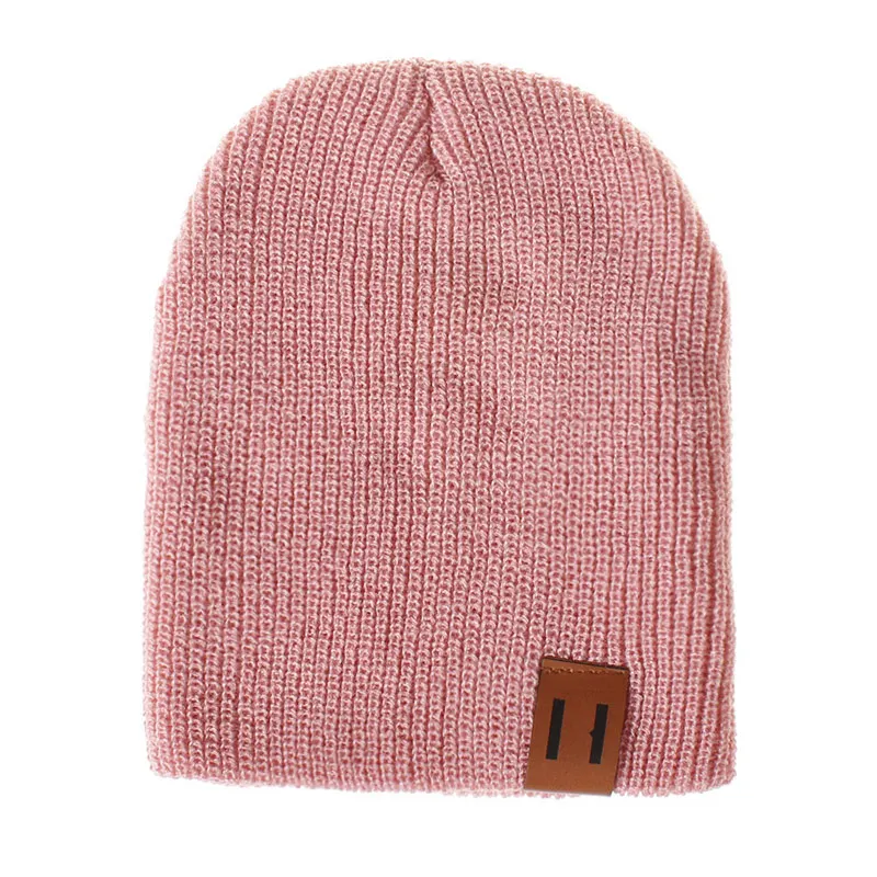 

New Baby Girl Boy Winter Hat Baby Soft Warm Beanie Hat Crochet Elasticity Knit Hats Children Casual Warm Cap