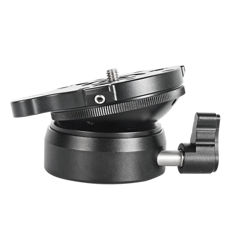 DY-60N Tripod Head Leveling Base Adjusting Plate with Bubble Level for DSLR Camera | Электроника