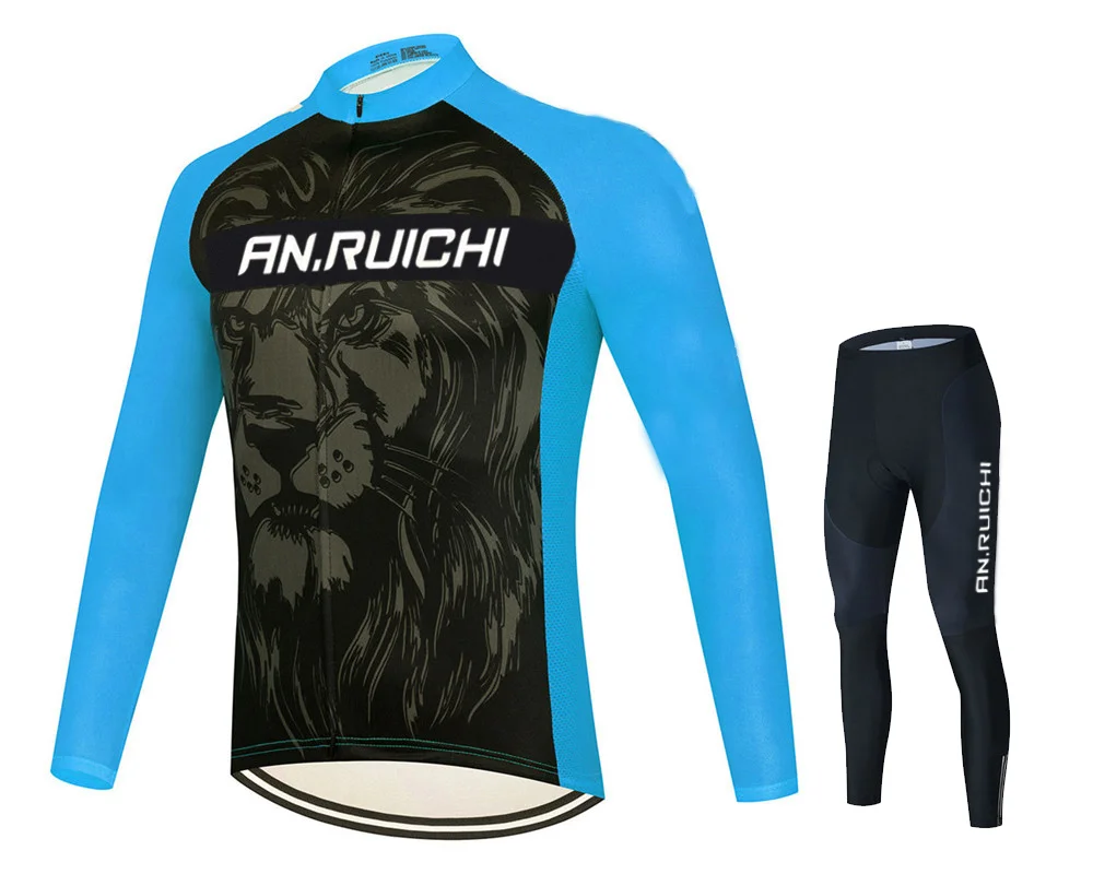 

New 2021 Team Winter Thermal Fleece Cycling Jerseys Set MTB Bike Clothes Maillot Ropa Ciclismo Invierno Bicycle Cycling Clothing