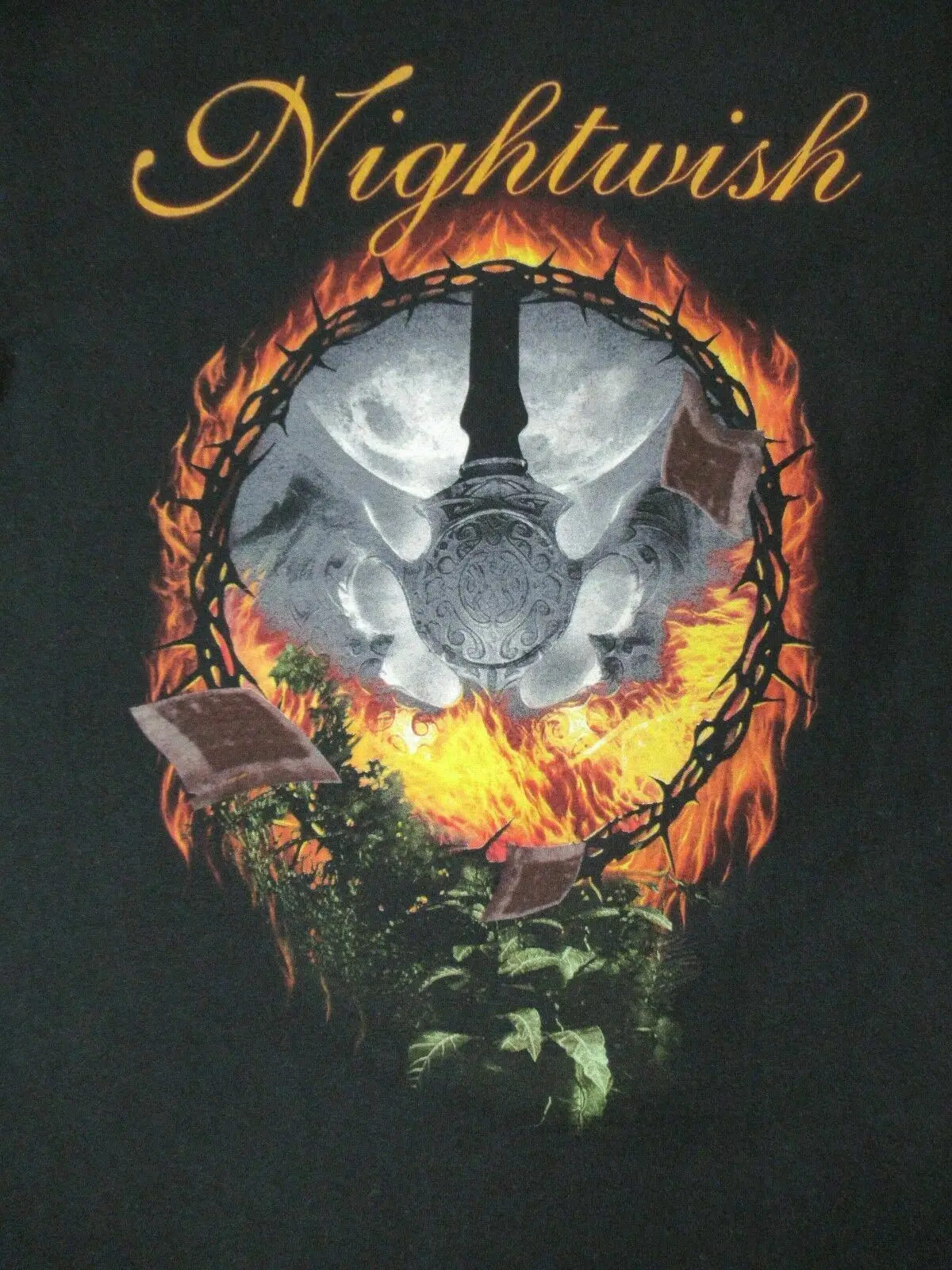NIGHTWISH-финская металлический ремешок-маленькая-черные T-SHIRT- W171 3D Для мужчин