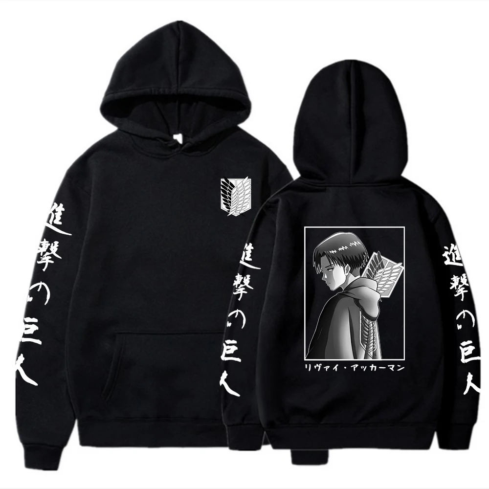

Attack on Titan Hoodie Men Women Pullovers Hoodie Casaul Streetswear Harajuku Tops
