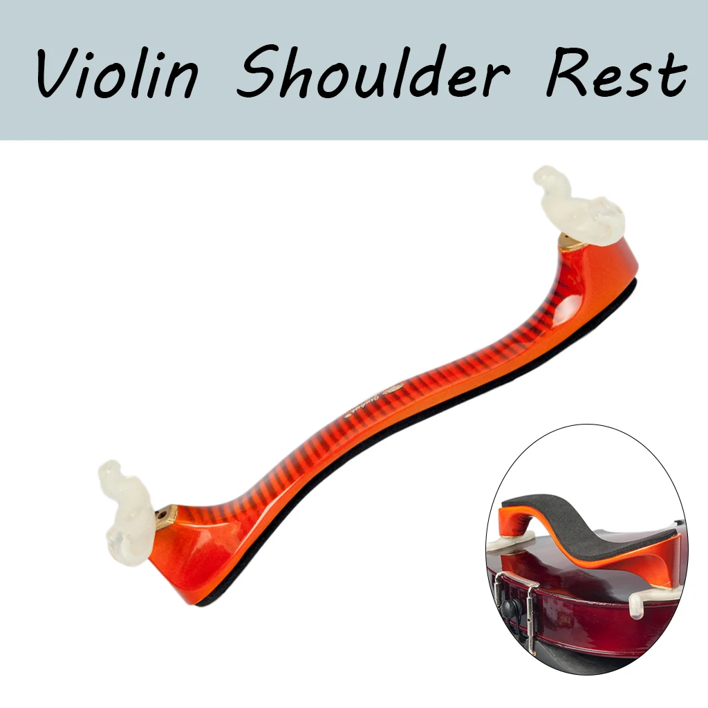 

Adjustable Violin Shoulder Rest Pad Support For Violin 3/4 4/4 Violin Parts& Accessories
