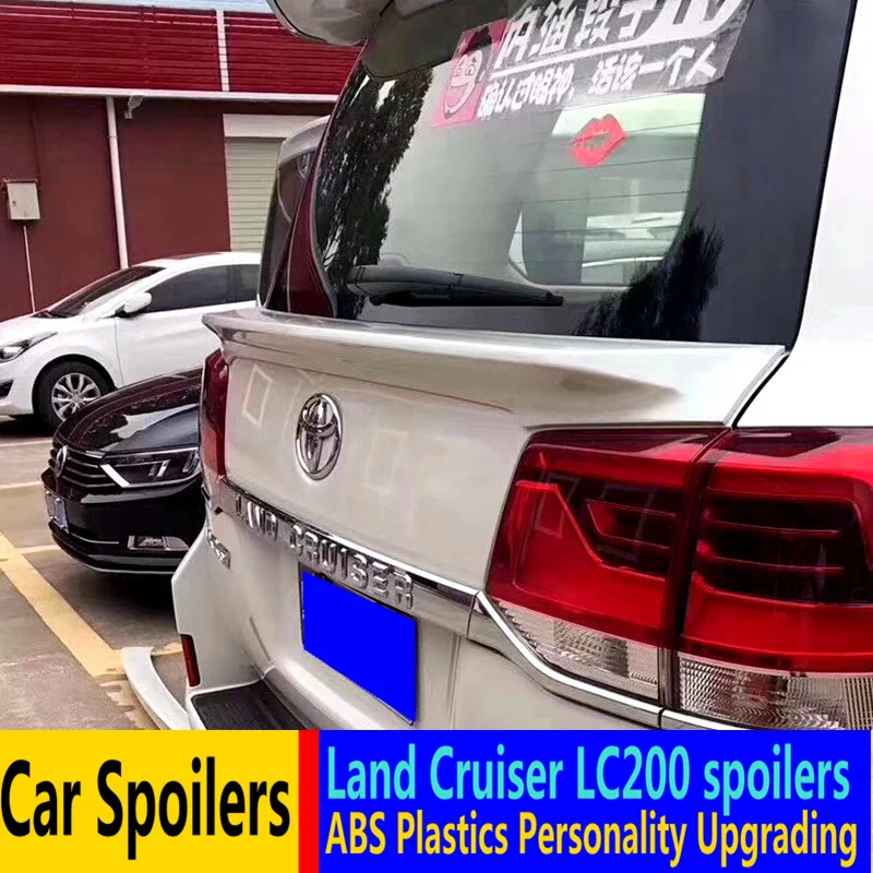 Для Toyota Land Cruiser LC200 2016 до 2018 ABS Материал средний спойлер любой цвет или праймер