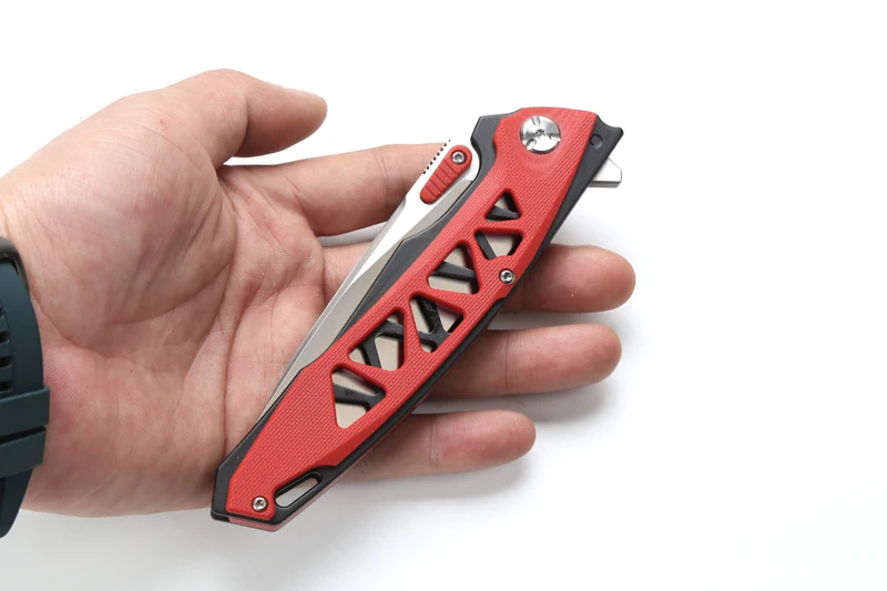 Nimoknives YGGDRASIL Флиппер складной нож G10 ручка 440C Лезвие шарика bearig Кемпинг Охота Открытый выживания Ножи edc инструменты