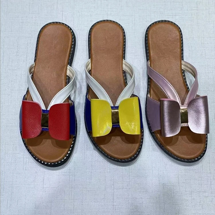 

2021 Summer Women Sandals New Arrival Outdoor Flats Female Flip Flops High Quality Beach Shoes Casual Ladies Slippers Wholesale