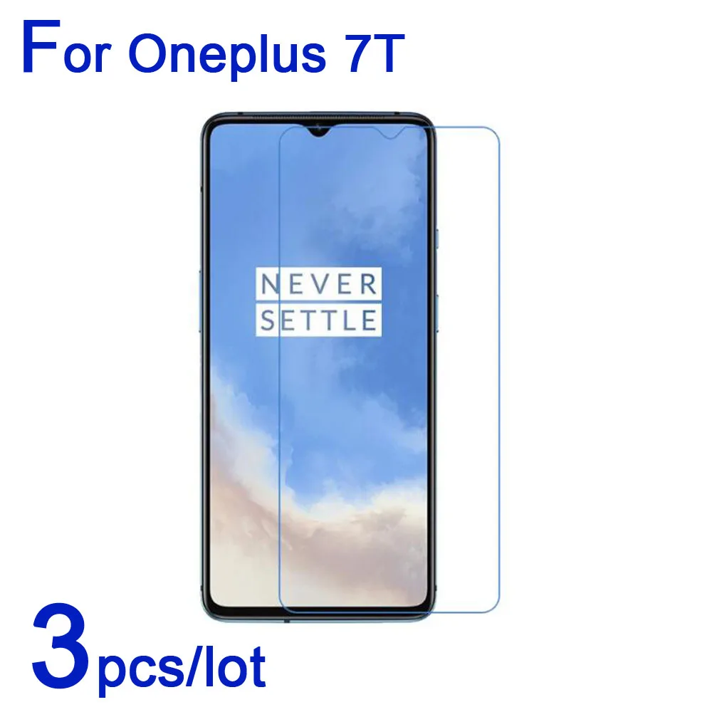 3 шт./лот мягкая защитная пленка для экрана One Plus 7T прозрачная/матовая/нано OnePlus 1 +