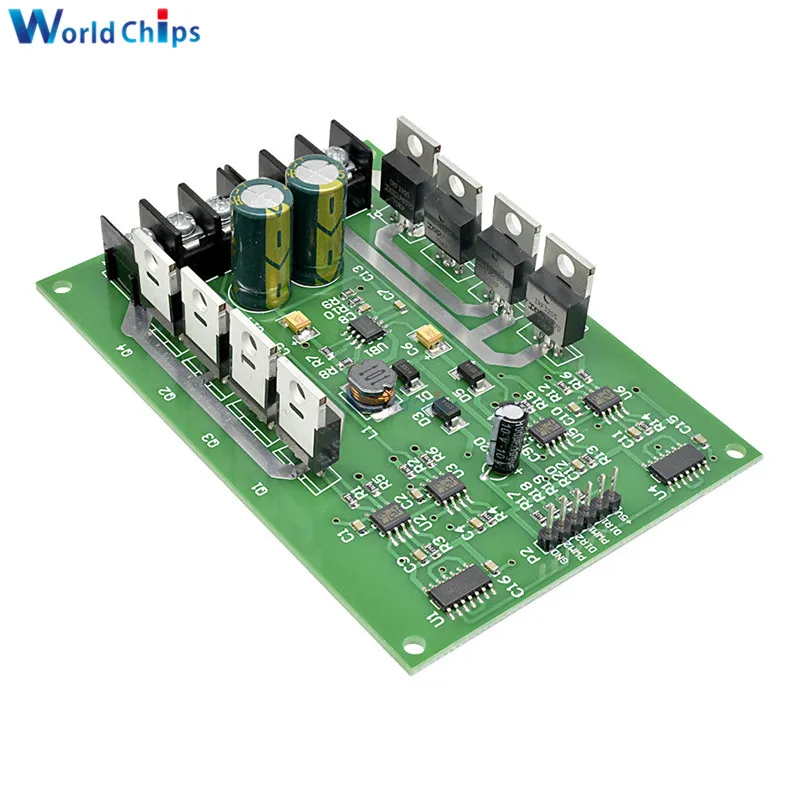 Двойная плата драйвера двигателя постоянного тока IRF3205 H Bridge модуль привода MOSFET 12