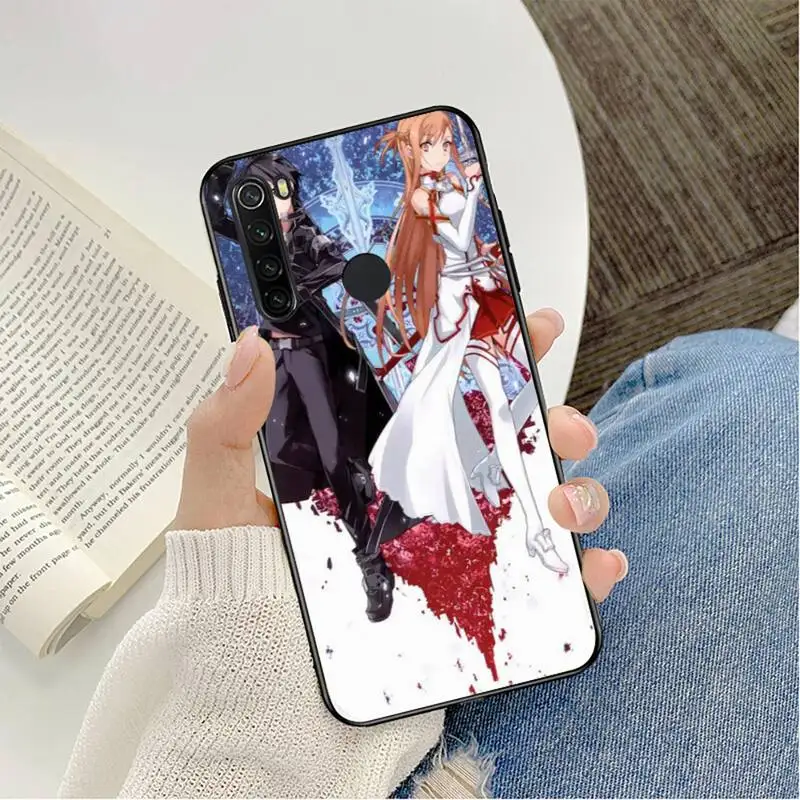 Мягкий чехол для телефона Babaite с изображением меча онлайн из японского аниме Redmi