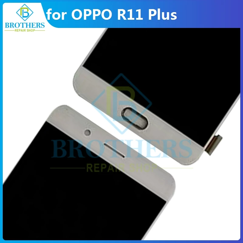 original for oppo r11 plus lcd screen lcd display for r11plus touch screen digitizer lcd assembly phone replacement tested top free global shipping