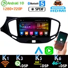 Android 10,0 PX6 1280*720P для LADA Vesta Cross Sport GPS навигация радио головное устройство HDMI авто 4G LTE WiFi CarPlay 360 камера