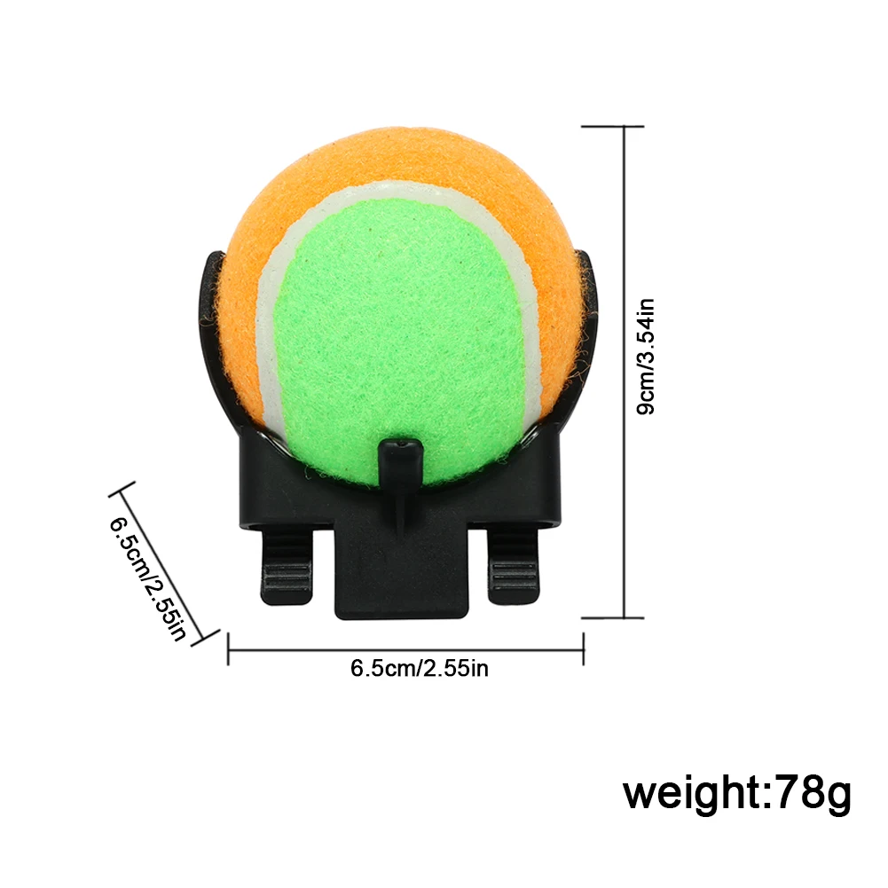 

Dogs Selfie Accessories Sound Tennis Ball Training Kit Keep Eye on Camera with Ball Holder