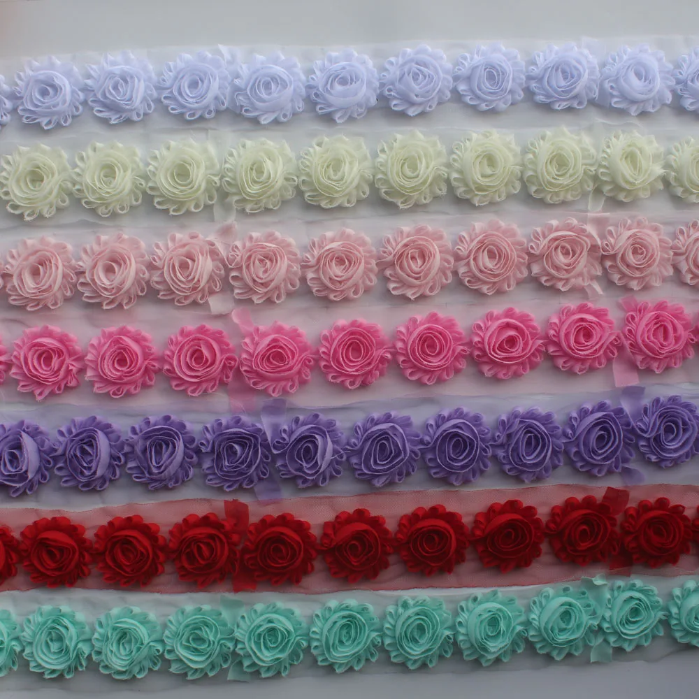 Бесплатный ePacket 17y 2 5 &quotпотертый цветок для девочек аксессуары волос повязка на